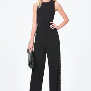 bebe Black Lace Romper